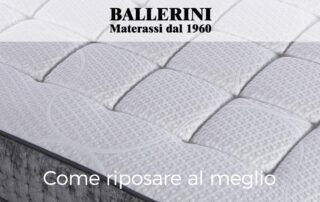 riposare meglio ballerini materassi